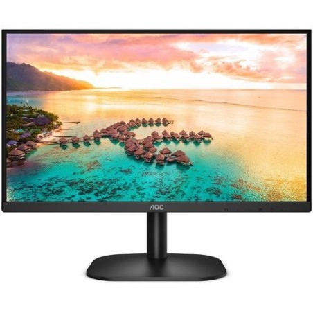 AOC 24B2XH 23.8" Full HD Monitor - Stunning 1920x1080 Resolution, 75Hz Refresh Rate, HDMI & VGA Ports - Elevate Your Viewing Exp